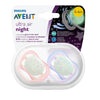 Philips Avent Philips Avent Soother Ultimate Air Night 0-6m 2pk 20011797
