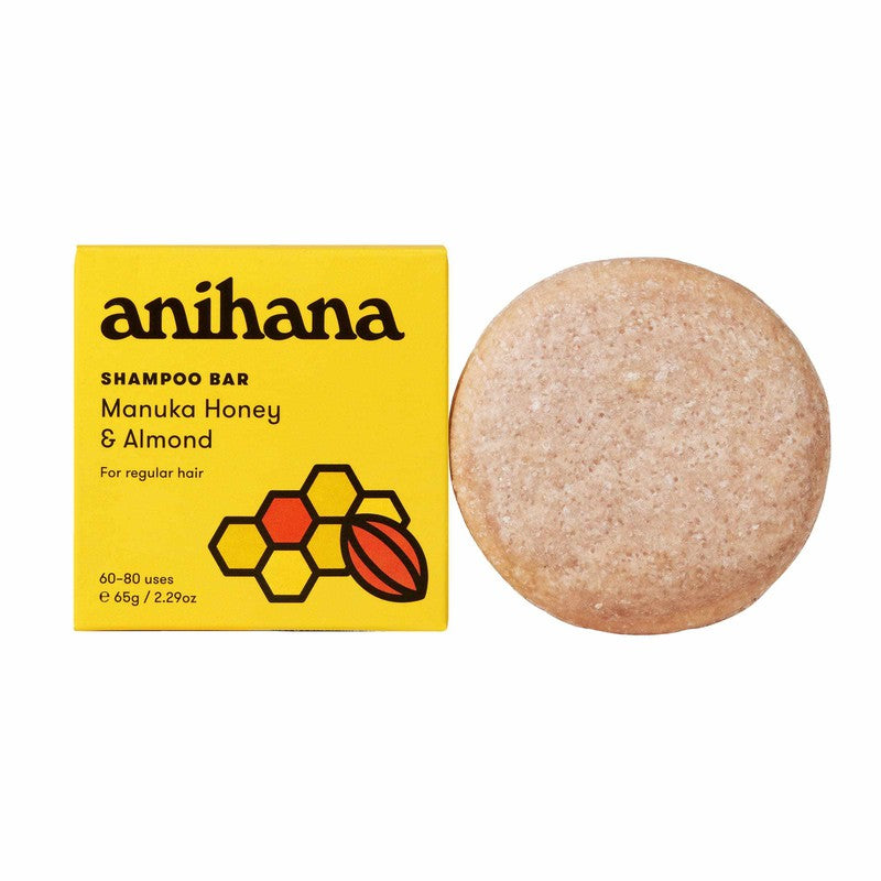 anihana Shampoo Bar Manuka Honey & Almond 65g