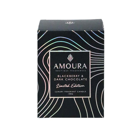 Amoura Amoura Luxury Fragrant Candle - Blackberry & Dark Chocolate 100g 20013472