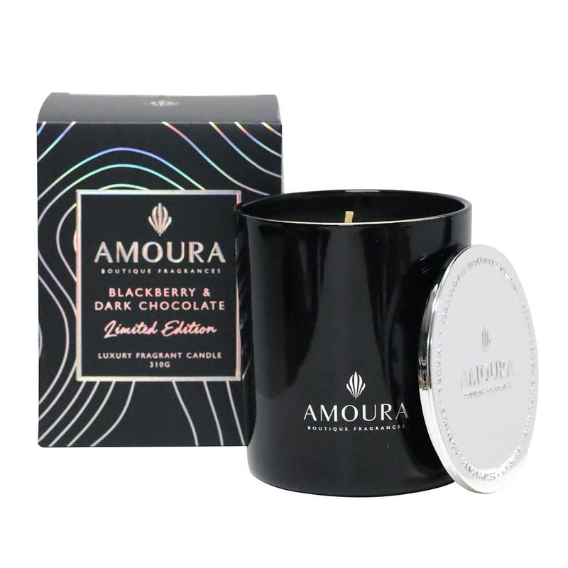 Amoura Amoura Luxury Fragrant Candle - Blackberry & Dark Chocolate 310g 20013473