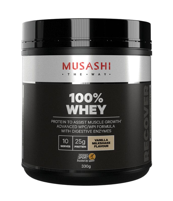 MUSASHI 100% Whey 2KG Protein Powder - Vanilla Milkshake P25g, C2g - Foto 11