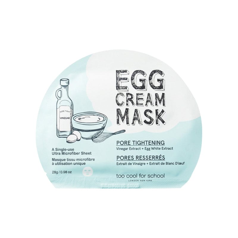 Too Cool For School Egg Cream Mask - Pore Tightening