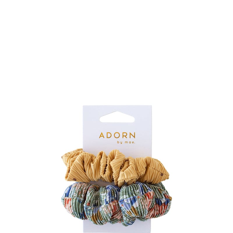 Mae Adorn by Mae Elastic Scrunchies Spring Garden 2s 20015560