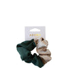 Mae Adorn by Mae Elastic Scrunchie Two Tone Green Gold 20015563