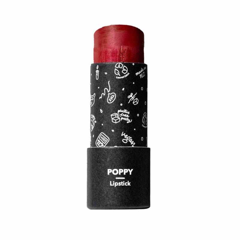 Ethique Poppy Ruby Red Satin Matte Lipstick Ruby Red 8g