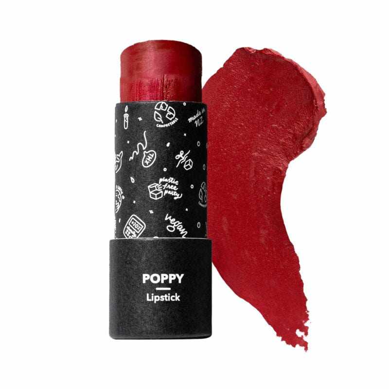 Ethique Poppy Ruby Red Satin Matte Lipstick Ruby Red 8g