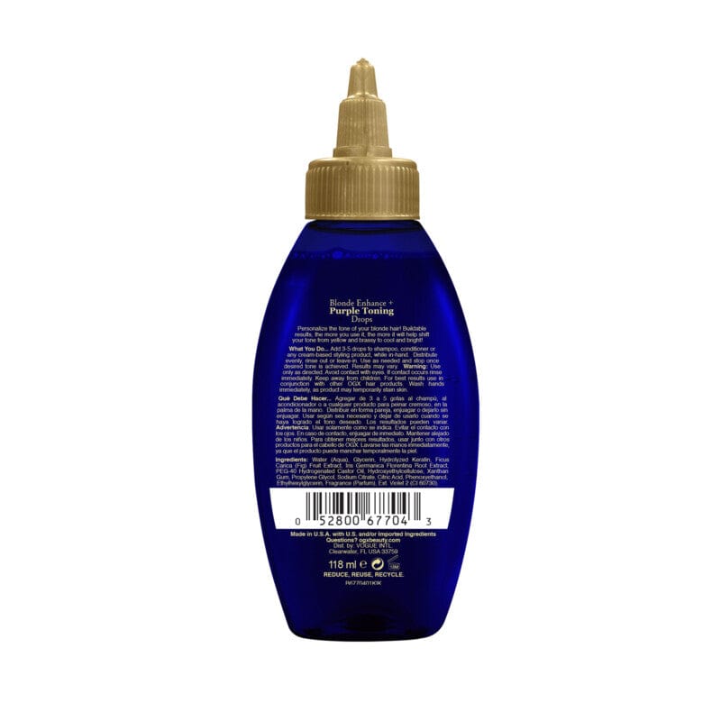 OGX Toning Drops Purple 118ml