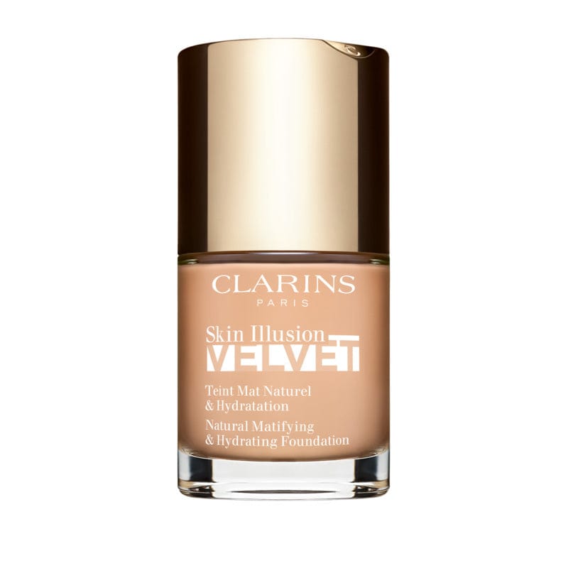 Clarins Skin Illusion Velvet Liquid Foundation No.102.5C Porcelain 30ml