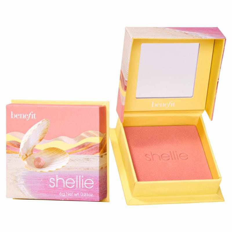 Benefit Shellie Warm-Seashell Blush Medium Pink 6g