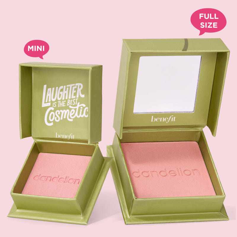 Benefit Mini Dandelion Baby-Pink Brightening Blush Light Pink 2.5g