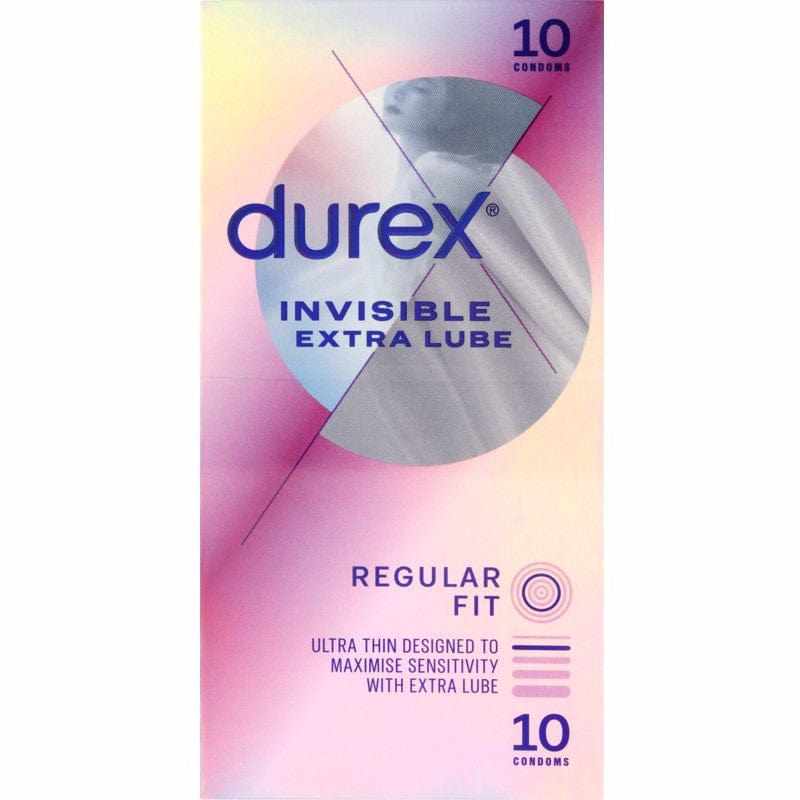 Durex Condoms Invisible Xtra Lube Regular Fit 10pk Life Pharmacy Durex Condoms Invisible Xtra Lube Regular Fit 10pk Life Pharmacy
