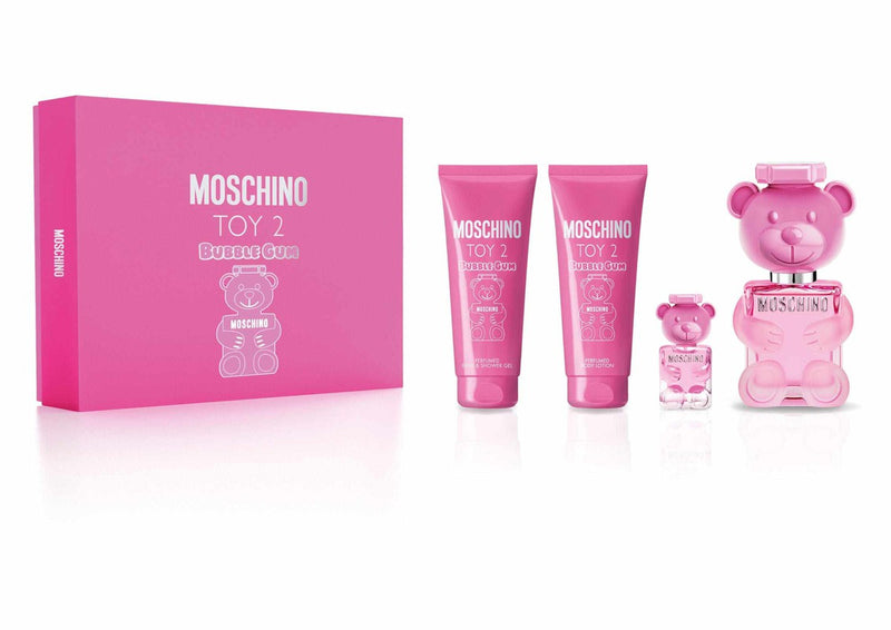 Moschino Toy 2 Bubble Gum EDT 100ml Gift Set 4pcs
