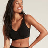 Boody Boody Womens Pad. Shaper Crop Bra XL Black 1ea 20017308