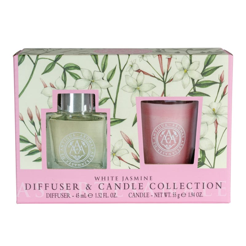 AAA Soap &Candle Set Jasmine White