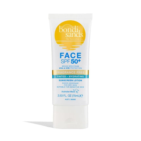 Bondi Sands SPF50+ Fragrance Free Hydrating Tinted Lotion 75ml