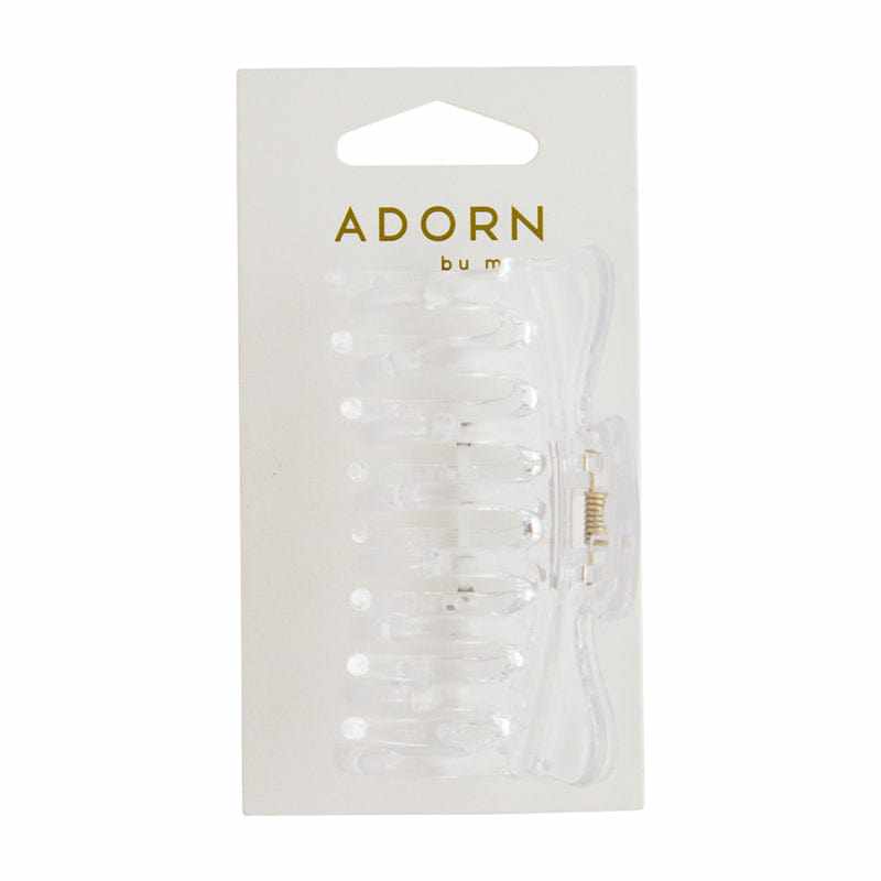 Adorn by Mae Claw Grip Large Clear