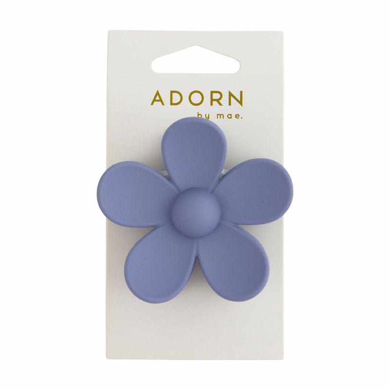 Adorn by Mae Claw Grip Daisy Blue