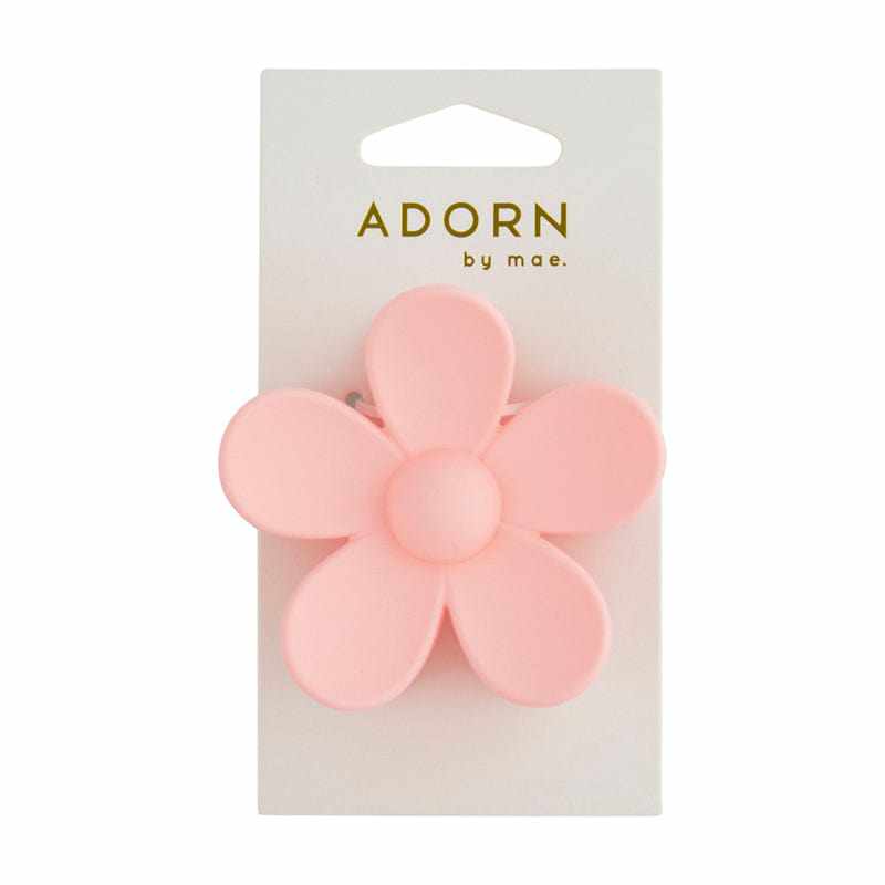 Adorn by Mae Claw Grip Daisy Pink