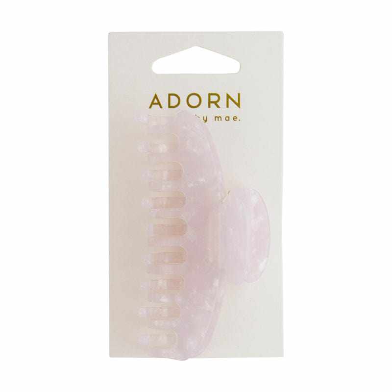 Adorn by Mae Claw Grip Extra Large Pearlised