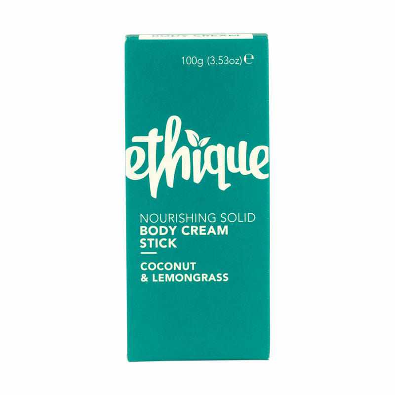 Ethique Coconut & Lemongrass Nourishing Solid Body Cream Stick 100g