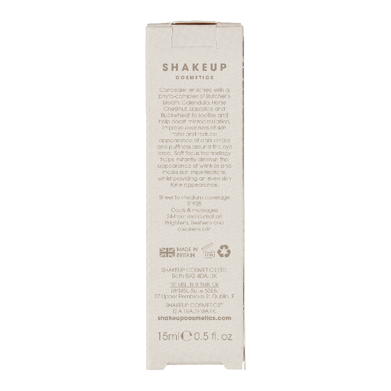 Shake Up Cosmetics Eye Eye Captain Under Eye Concealer & Moisturiser Medium 15ml