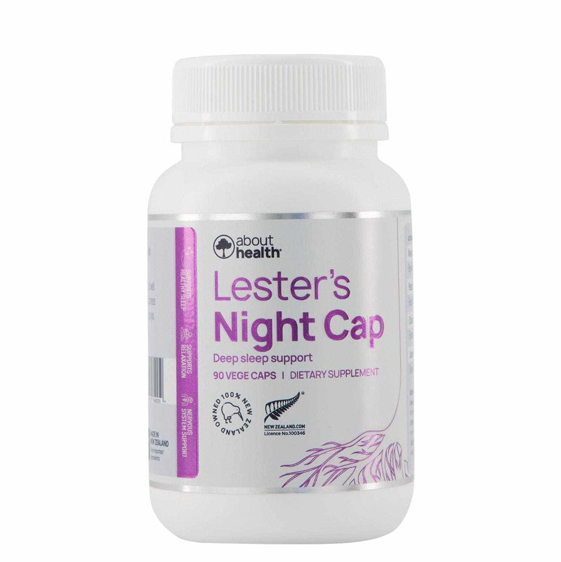 About Health About Health Lester's Night Cap Vege Capsules 90s 20022334