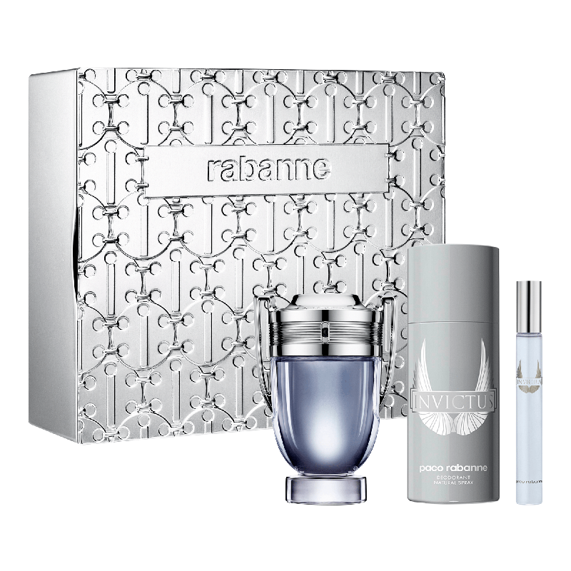 Rabanne Invictus EDT 100ml Gift Set 3pcs