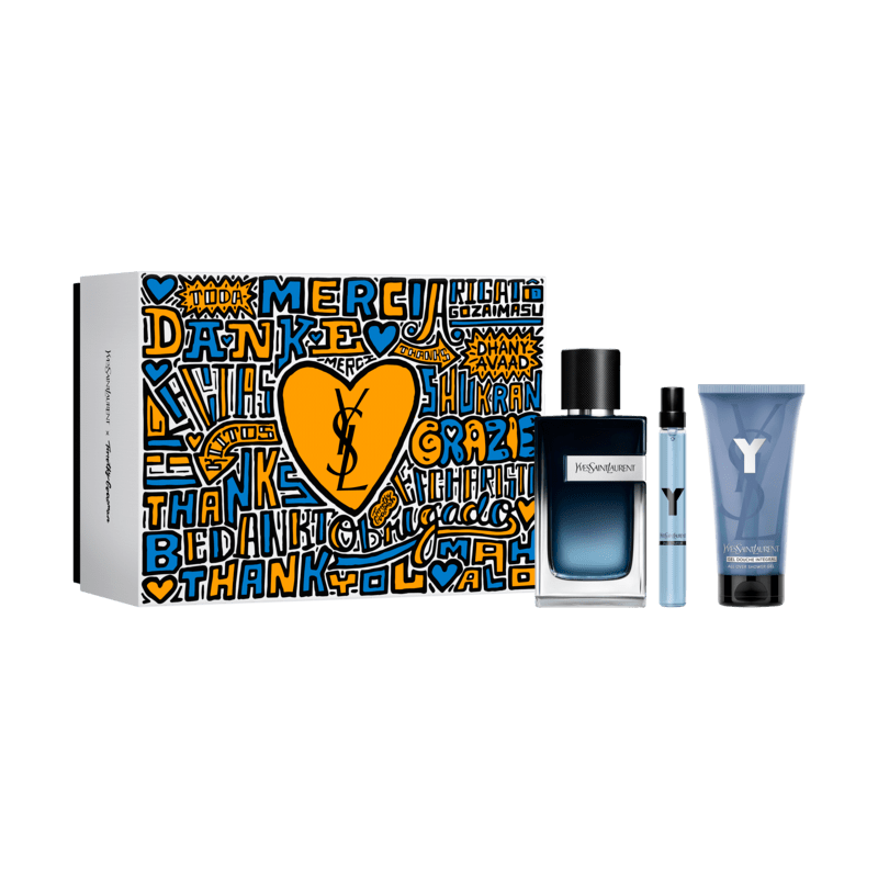 Yves Saint Laurent Y Men EDP 3-Piece Gift Set 100ml
