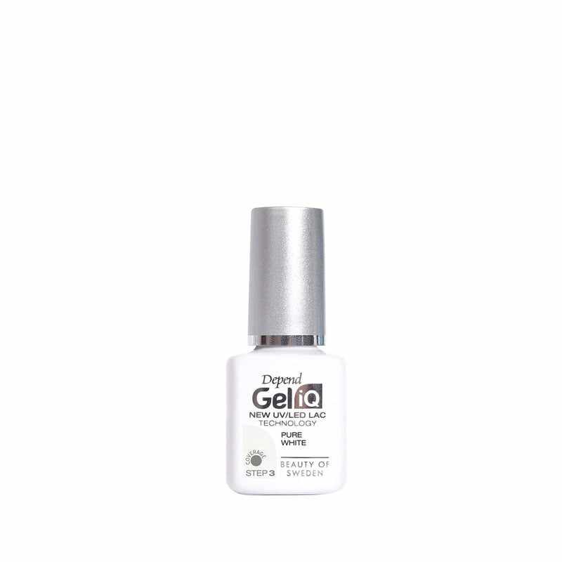 Depend Cosmetics Gel IQ Nail Polish Pure White