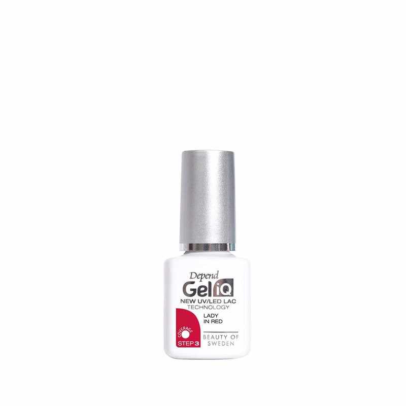 Depend Cosmetics Gel IQ Nail Polish Lady In Red