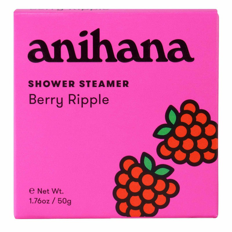 Anihana Anihana Shower Steamer Berry Ripple 50g 20023845