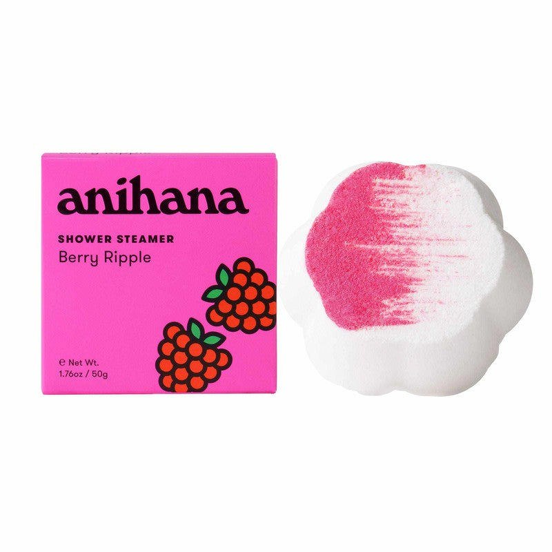 Anihana Anihana Shower Steamer Berry Ripple 50g 20023845