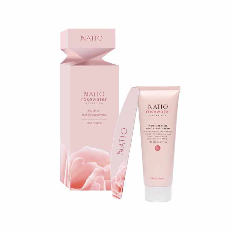 Natio Rose Routine Gift Set Xmas 23