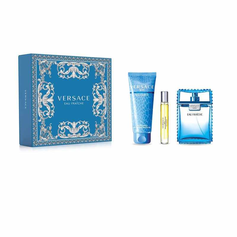 Versace Eau Friache EDT 100ml Deluxe Gift Set 3pcs