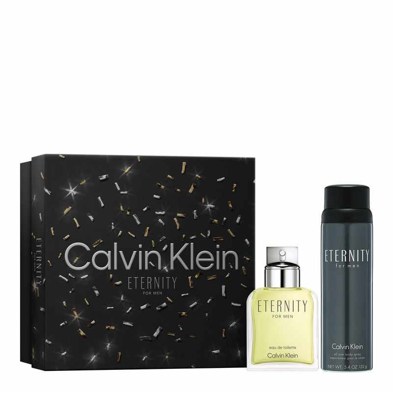 Calvin Klein Eternity Men EDT 100ml Gift Set 2pcs