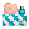 Karen Walker Runaway Azure 60ml EDP with Blush Pink Leather Wallet Gift Set 2pcs