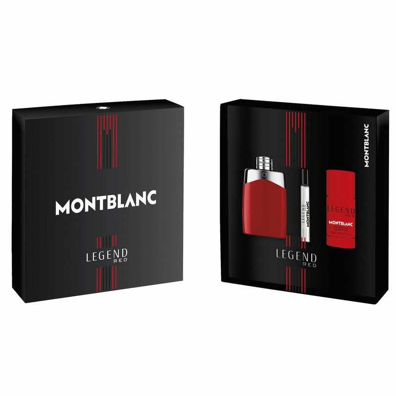Montblanc Legend Red EDP 100ml Gift Set 3pcs