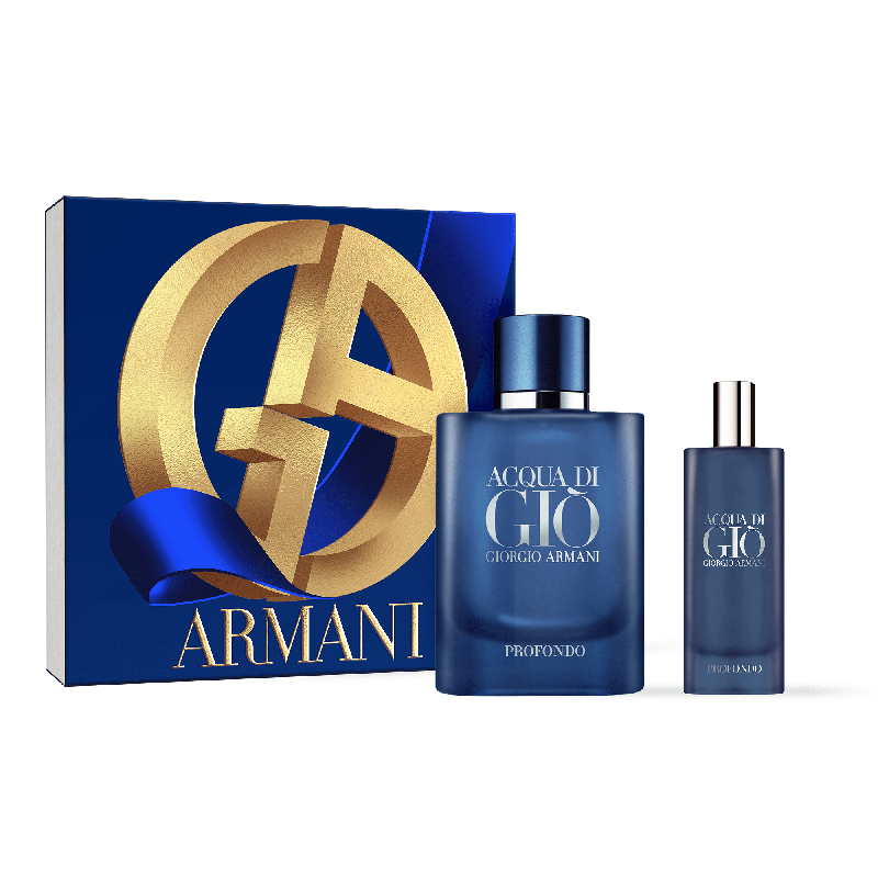 Giorgio Armani Acqua Di Gio Profondo 75ml EDP Gift Set 2pcs