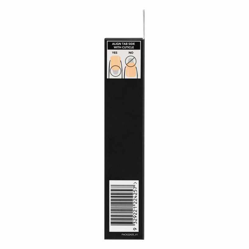 Glam by Manicare Glam Ready Pre-Glued Nails La Petite French 30pcs