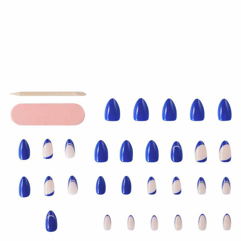Glam by Manicare Glam Ready Pre-Glued Nails Off the Runway 30pcs