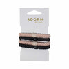 Adorn by Mae Elastics Woven Beige & Black 4s