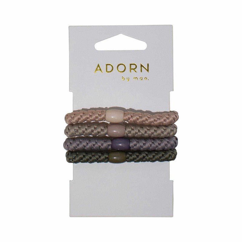 Adorn by Mae Elastics Woven Earthy 4s