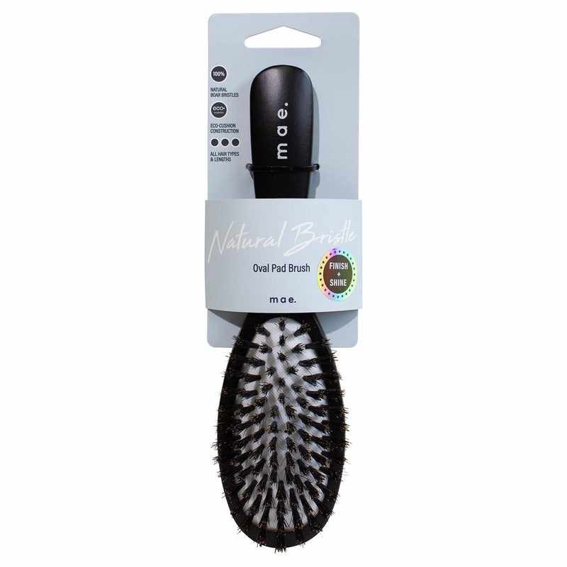 Mae Mae Brush Natural Bristle Oval Pad Boar 20025543