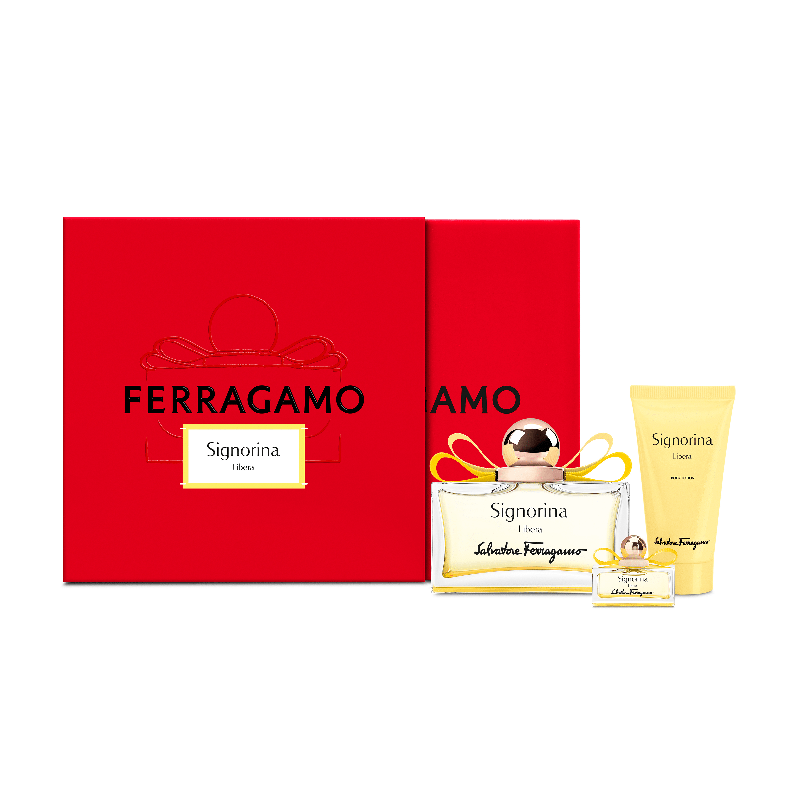 Ferragamo Signorina Libera 100ml EDP Holiday Gift Set 3pcs