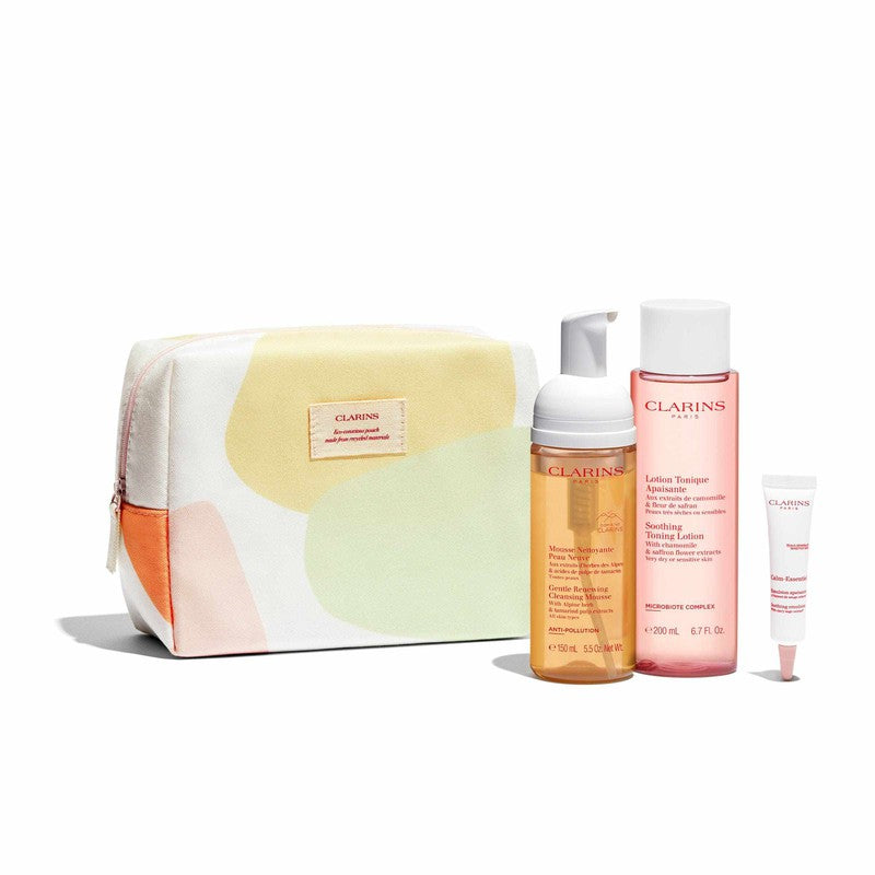 Clarins Cleansing Essentials Sensitive Skin 4pcs