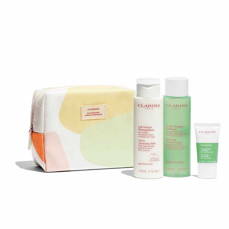 Clarins Cleansing Essentials Oily Skin 4pcs