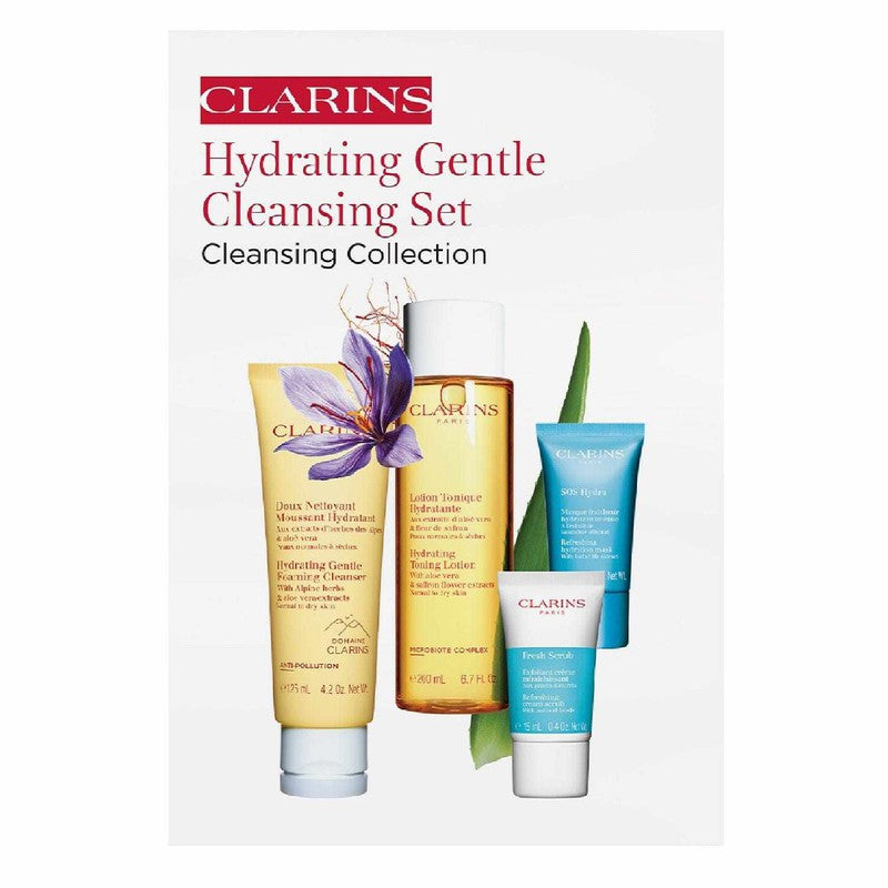 Clarins Hydrating Cleansing Collection 4pcs