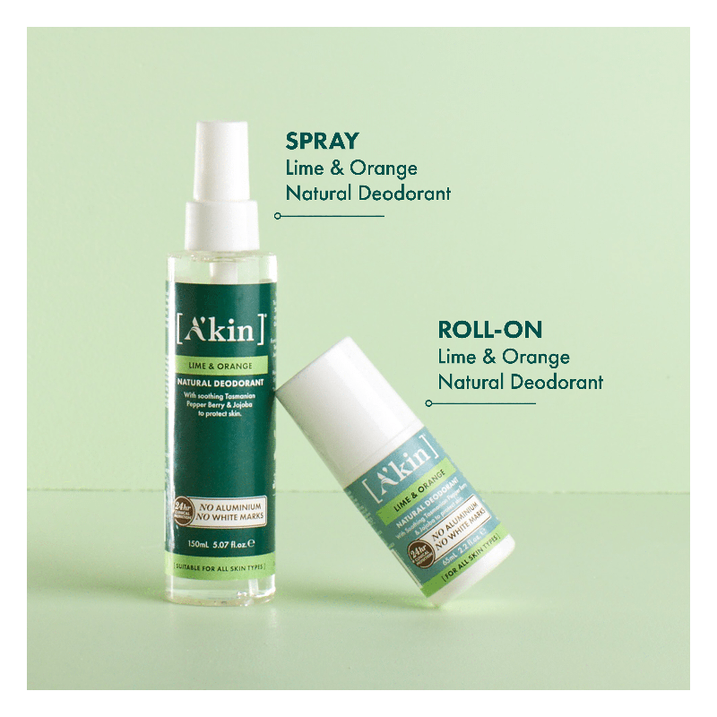 A'kin A'kin Deodorant Lime & Orange Roll-On 65ml 20026205