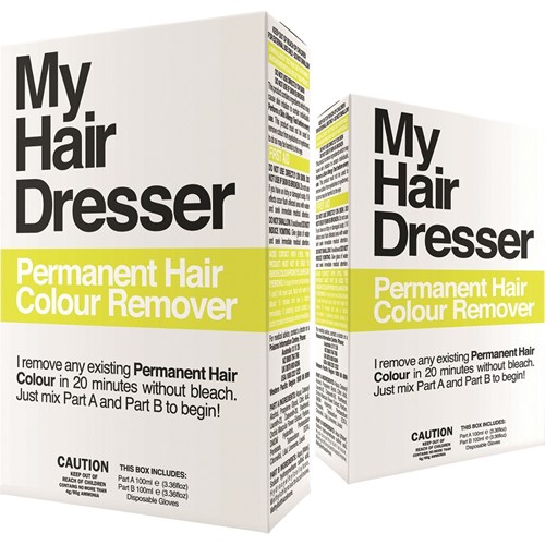 My HairDresser Permanent Hair Colour Remover 2 x 100ml | Life Pharmacy New  Zealand