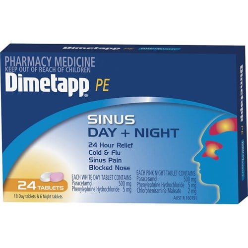 Dimetapp Pe Sinus Cold Tablet Benefits and Side effects in Hindi  